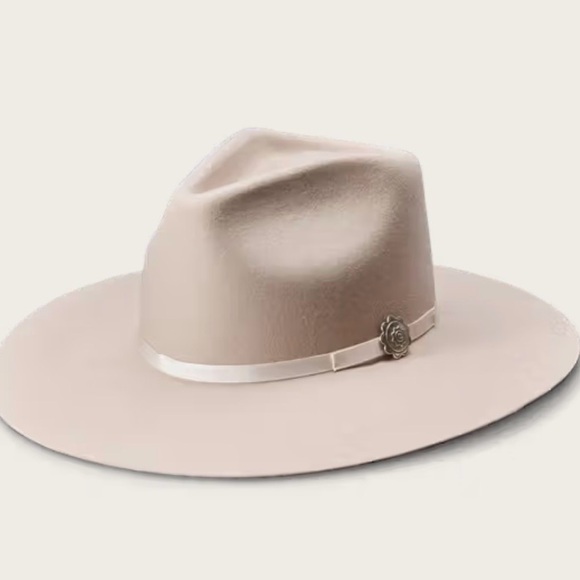 Tecovas Silver Floral Concho Hat Pin - Picture 3 of 3